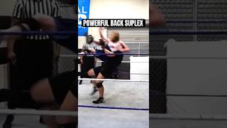 💪 Powerful Back Suplex! #prowrestling #suplex #smackdown #professionalwrestling #brocklesnar #wwe