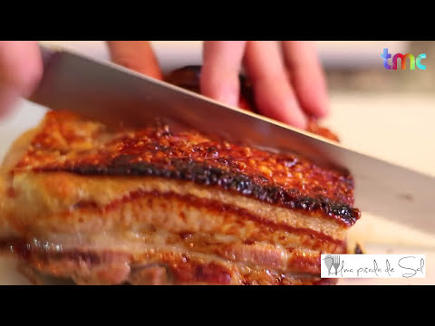 Barriga de porco refogada. Deliciosa receita chinesa de barriga de porco refogado ao vinho e tempero. 