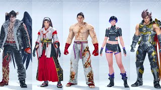 TEKKEN 8 - Full Character Customization (All Outfits, Hairstyles \& More)