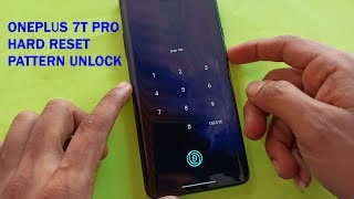 OnePlus 7T Pro Pattern Unlock & Hard Reset