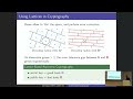 Lattice based cryptography - 2023 Post-Quantum Cryptography Conference Amsterdam