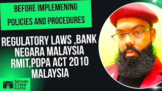 06-[3.4] SOC2 Commando – Understanding Regulatory Laws , Bank Negara Malaysia RMiT , Malaysian PDPA
