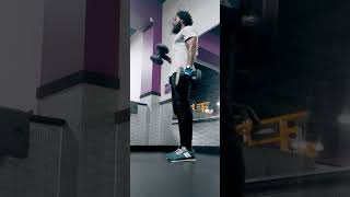 35 lb Hammer Curls || Sets of 20 || After 500 Push-Ups