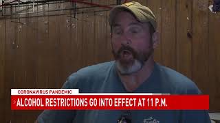 Last call for alcohol: Alcohol sale restrictions begin for bars, restaurants - NBC 15 WPMI