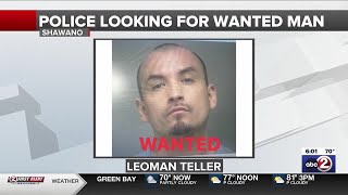 Shawano man wanted after getting away from police