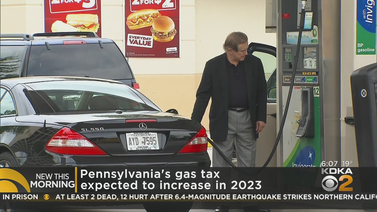 Pennsylvania's gas tax to rise in 2023
