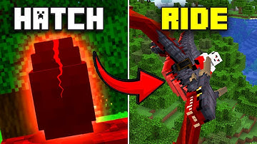 Minecraft Ice and Fire: How to Hatch & Train Your Dragon