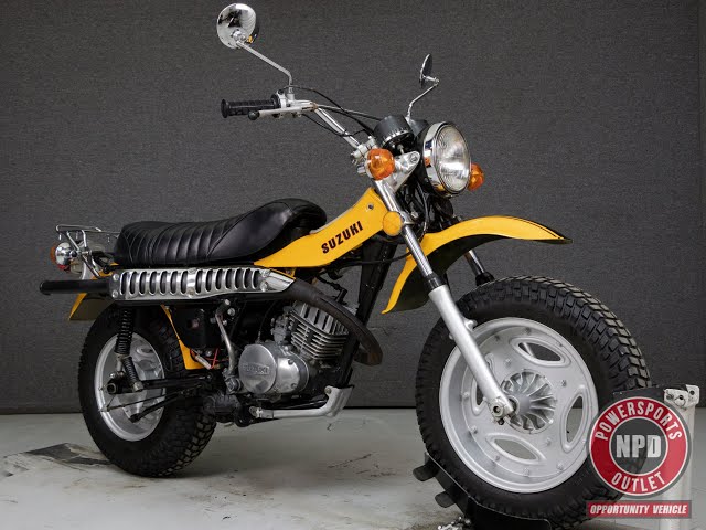 1973 SUZUKI RV125 - National Powersports Distributors - YouTube