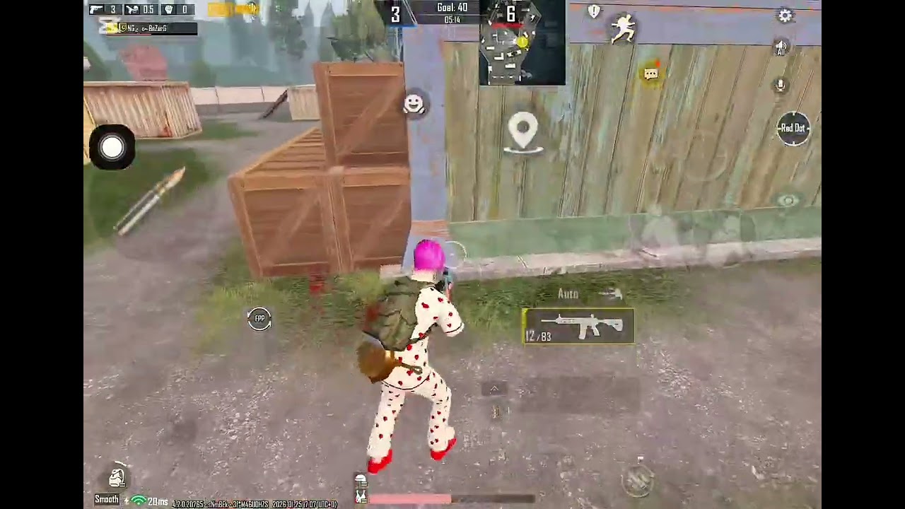 1 v 1 with friend Pubg room TDM 