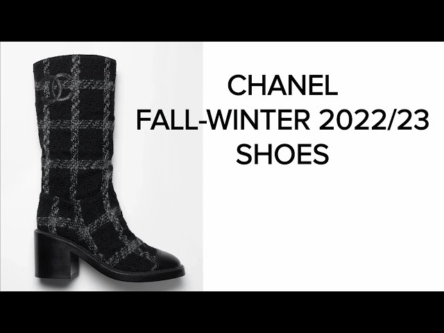 CHANEL FALL WINTER 2022 SHOES ⭐️ CHANEL FALL-WINTER 2022/23