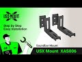 Xas006 usx mount  soundbar mount  installation