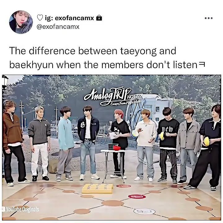 differ between taeyong and beakhyun as a leader...🤣😂😅#exo#exol#superm#nct#nct127#trending#viral#kpop