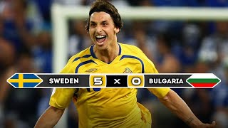 Sweden 🇸🇪 × 🇧🇬 Bulgaria | 5 × 0 | HIGHLIGHTS | All Goals | Euro 2004