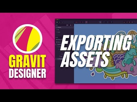 How to Export Assets in Gravit Designer