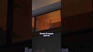 Стеклянная витрина: тренд 2026 #дизайнинтерьера #kitchen #дизайнкухни #ремонт #кухонныедверцы #кухня