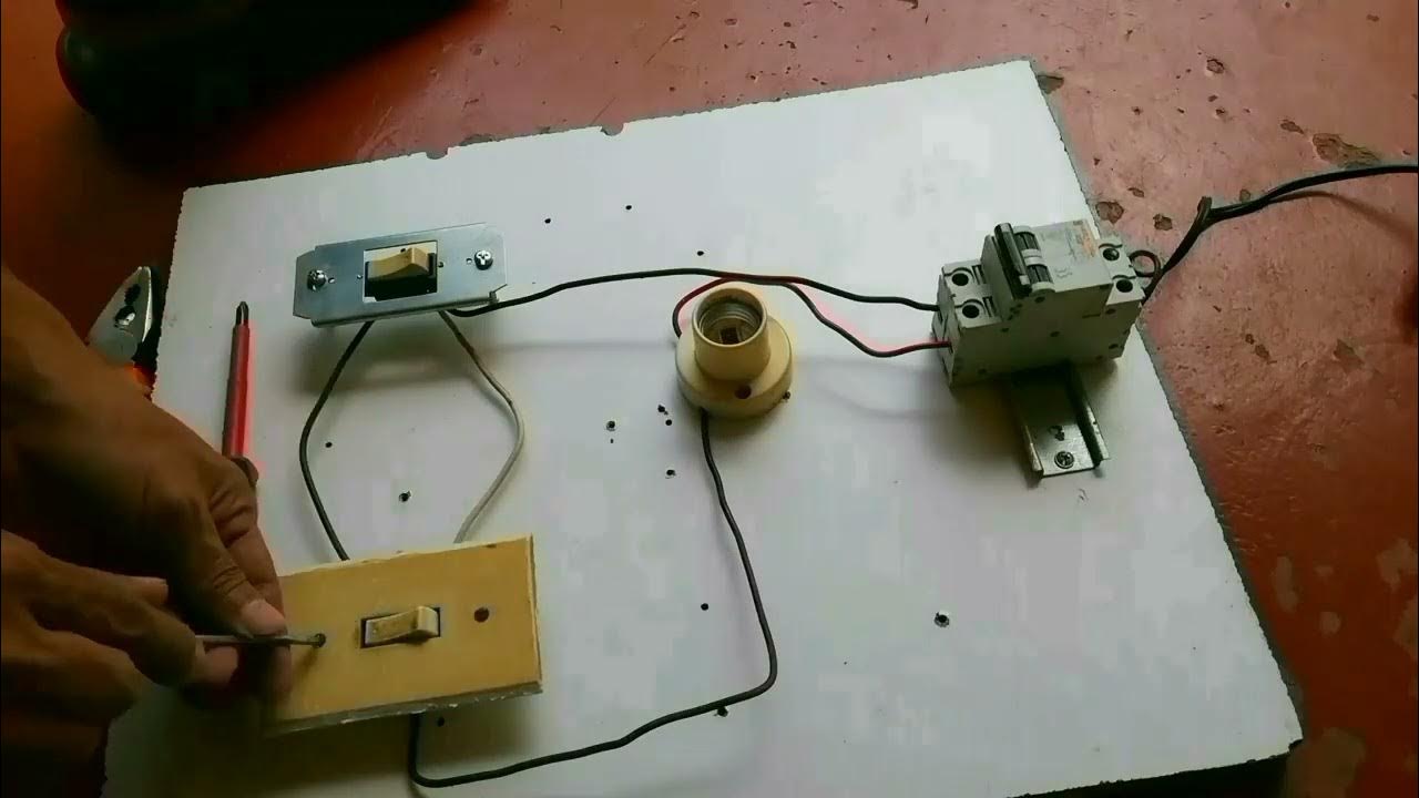 How to connect the 3 WAY SWITCH CONNECTIONS - 2 SWITCHES IN 1 LIGHT to