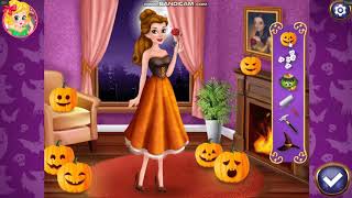 Game Trang Trí Lâu Đài Halloween - Rose Princess Halloween Castle screenshot 1