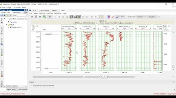 How to import las file into a HmpsonRussel Software
