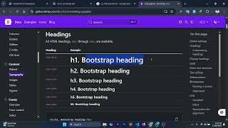 09 bootstrap typography & utilities