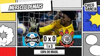 Thumbnail for TIMÃO BATE GRÊMIO NOS PÊNALTIS E AVANÇA. RAMON COLOCOU RESERVAS E AMARROU RENATO. HUGO DECISIVO