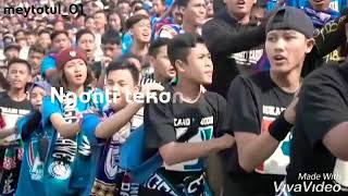 Lagu Aremania aku iseh tresno kowe🖕🖕
