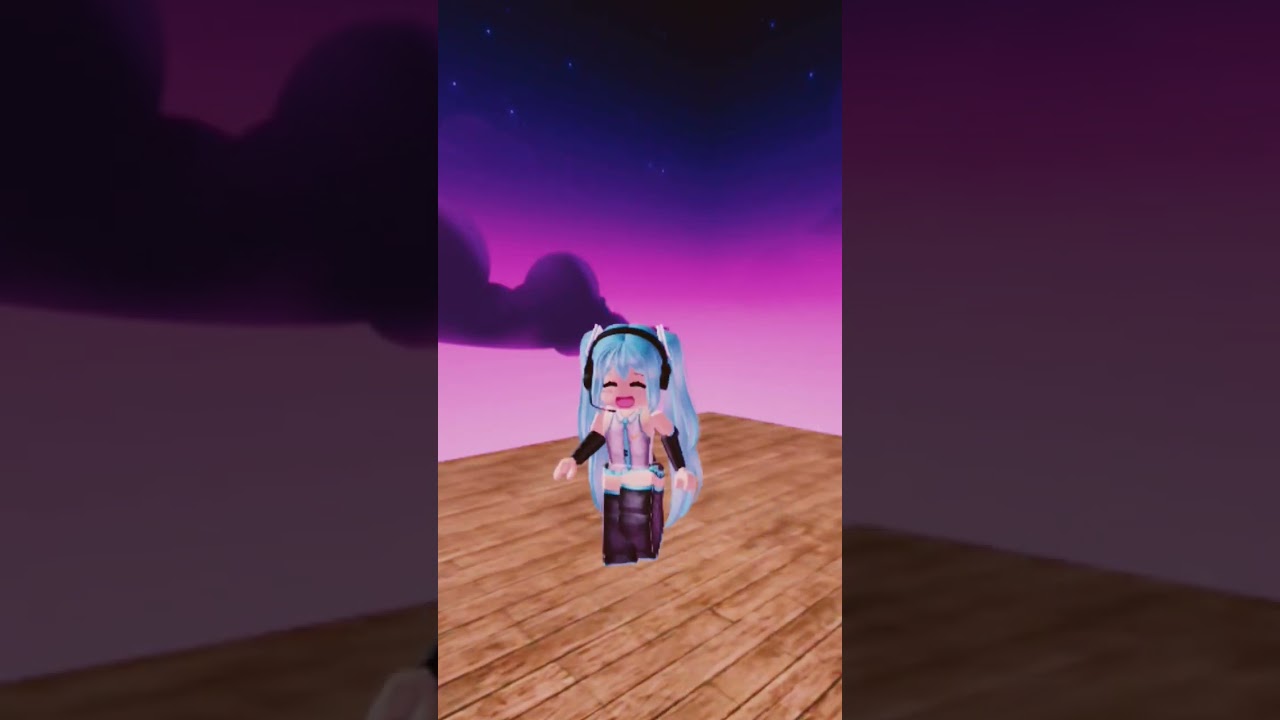 miku miku you can call me miku blue hair blue tie  