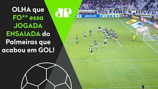 QUE FO**! Palmeiras DÁ AULA e faz GOL após LINDA JOGADA ENSAIADA em ESCANTEIO contra o Atlético-MG!