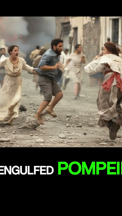 Briefly, what happened in Pompeii? #history #pompeii