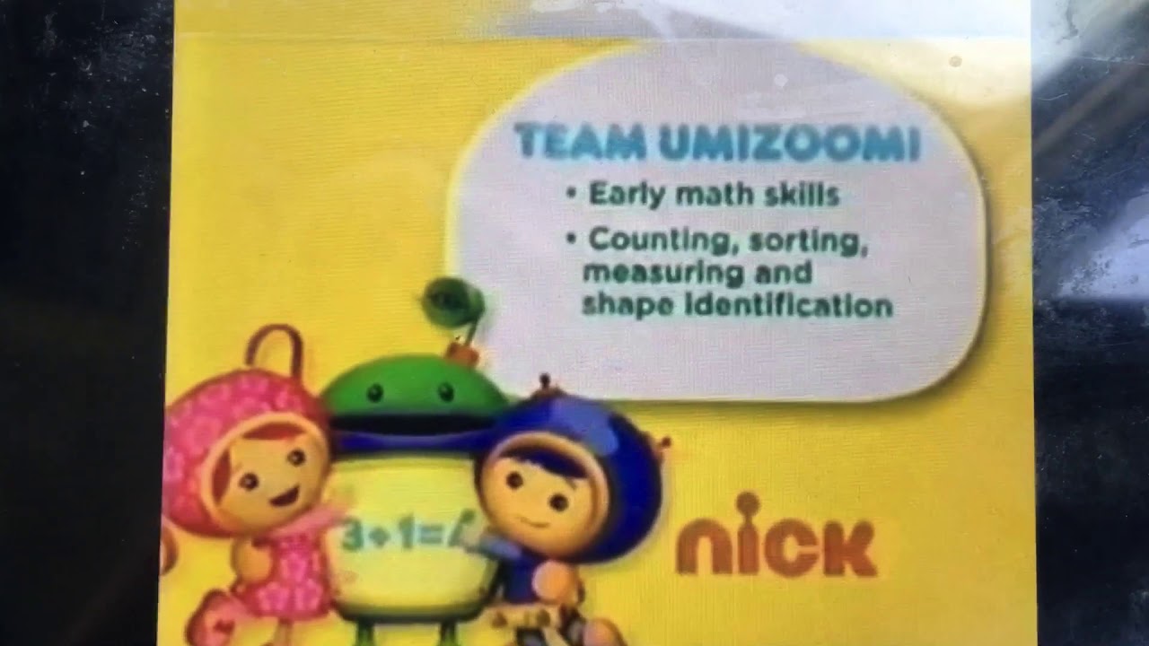 Nick Jr 2023 Rebrand Team Umizoomi Curriculum Board Youtube | Images ...