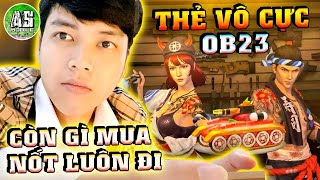 Free Fire Thẻ Vô Cực Ob27 Khi As Tốn Quá Nhiều Kim Cương As Mobile
