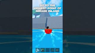 How to find Mirage Island in Blox Fruits - Gamepur