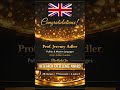 Prof. Jeremy Adler| King’s College London| United Kingdom #ExcellenceAwards #EliteScholars
