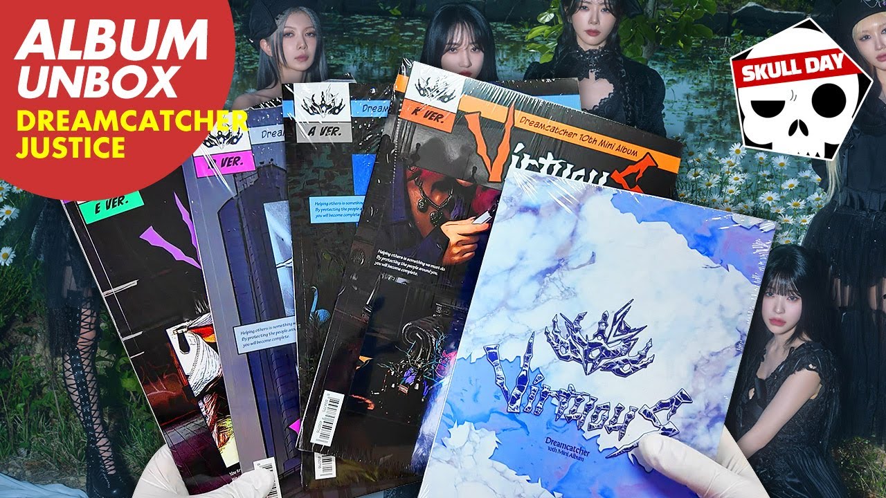 🌸РАСПАКОВКА DREAMCATCHER VirtuouS(Justice)🌸Реакция на 10-й мини-альбом Dreamcatcher, 10-й мини-ал...
