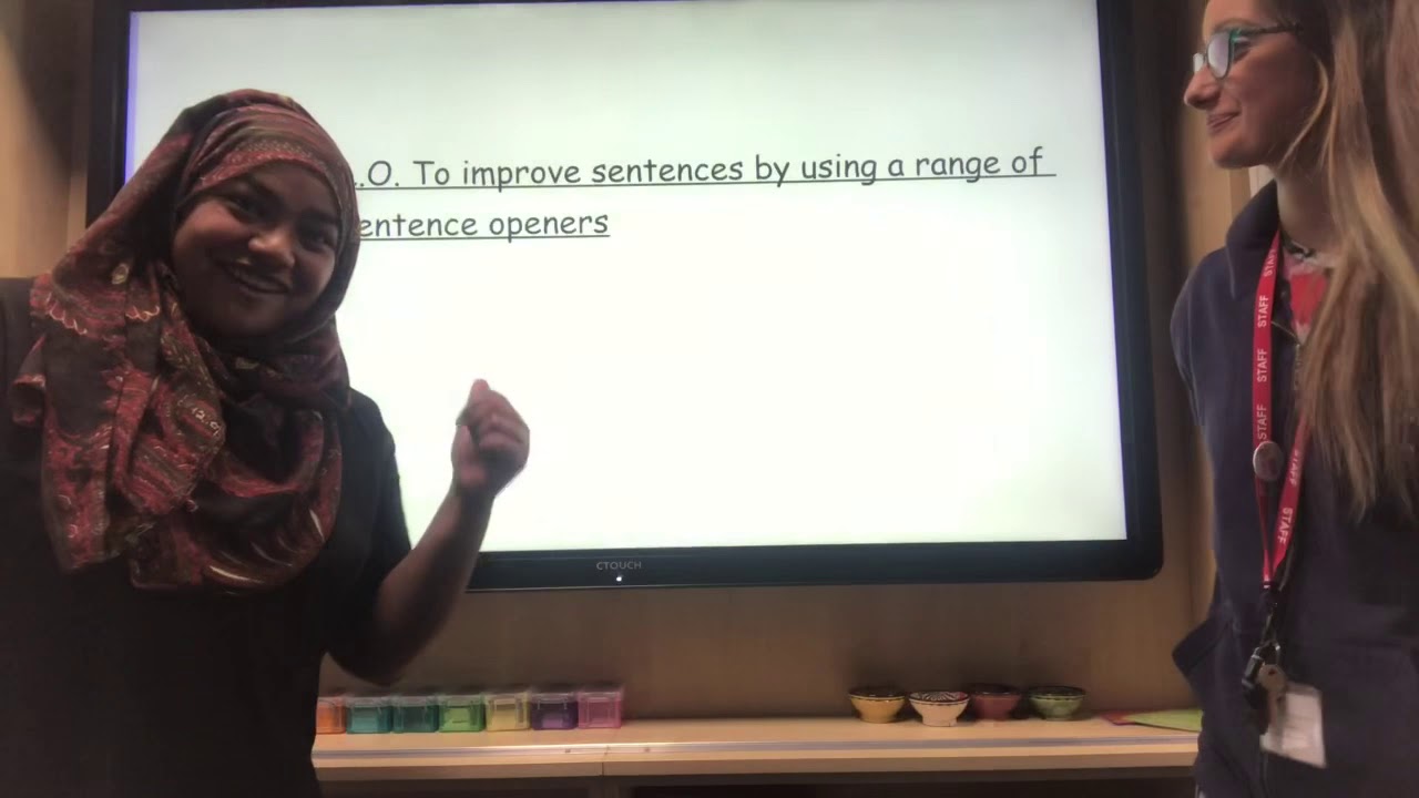 Year 6 English Macbeth - Sentence Openers with Miss M and Mrs G