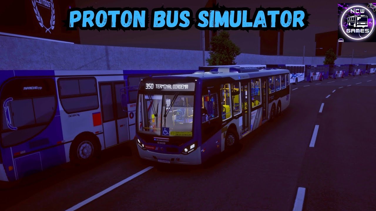 Proton Bus Simulator | Mapa Projeto SP | Linha 35D | Terminal Diadema ...