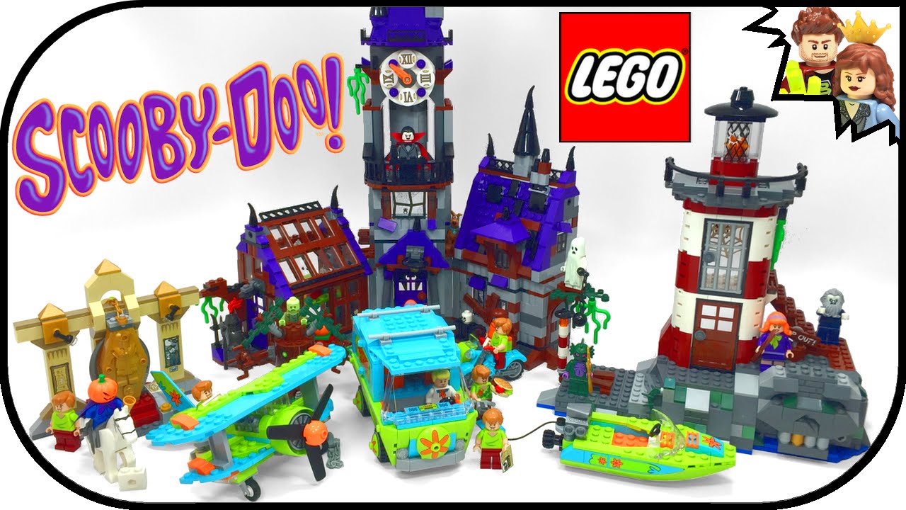 LEGO Scooby Doo Complete Set Collection Where is Scooby-Doo? #LEGOScoobyDoo