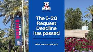 Deadline to request I-20 has passed, what options do I have