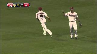 2011/08/18 Bloomquist's tough catch