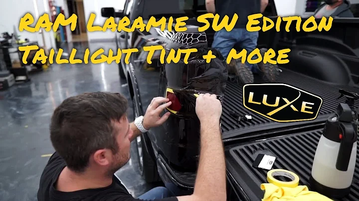 RAM Laramie- Tinting Taillights & Chrome Delete with Luxe LightWrap