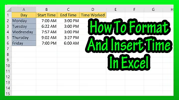 How To, Steps To Format And Insert Time (AM, PM) Values In Cells, In Excel Explained