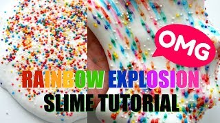 RAINBOW EXPLOSION SLIME Tutorial (original)