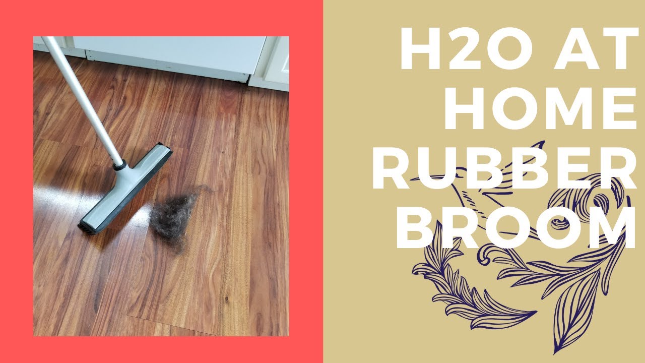Rubber Bristle Broom From H2o At Home