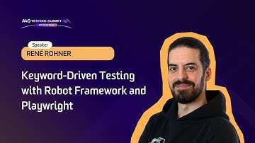 A4Q Testing Summit 2025 - Keyword-Driven Testing with Robot Framework and Playwright