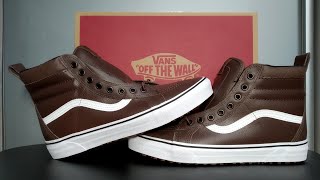 Vans SK8-Hi MTE. Rain Drum/Leather. Обзор. - YouTube