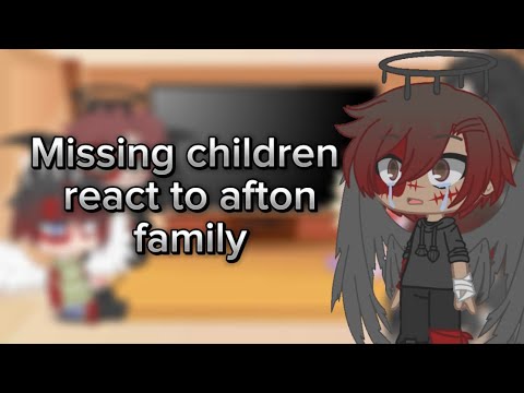 Missing children react to afton family (1/2)|Gacha Club|FNAF|vinx139|