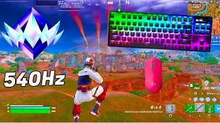 SteelSeries Apex Pro TKL ASMR 😴 Solo Gameplay 🏆 Satisfying Keyboard Fortnite 360 FPS 4K