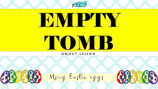 Easter egg object lesson | Quick and easy lesson | Sunday school made easy
