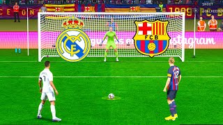 FIFA 23 - REAL MADRID VS BARCELONA I PENALTY SHOOTOUT I FINAL CHAMPIONS LEAGUE 2024 I