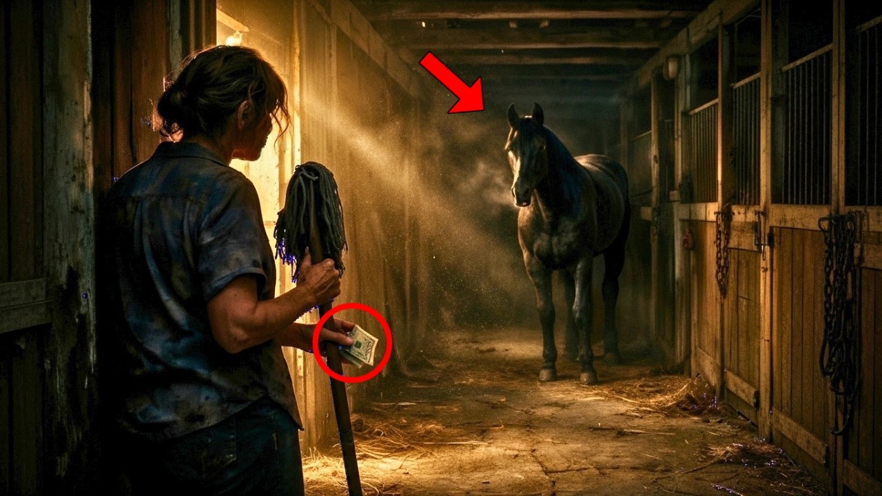 Struggling Widow Was Hired to Clean an Old Stable — Where the Horse That Chose Only Her Waited