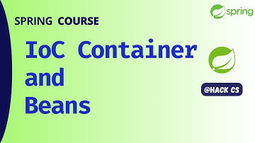 Introduction to the Spring IoC Container and Beans | Spring Course